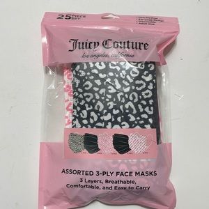 Juicy couture pack of 25 masks Adult Disposable